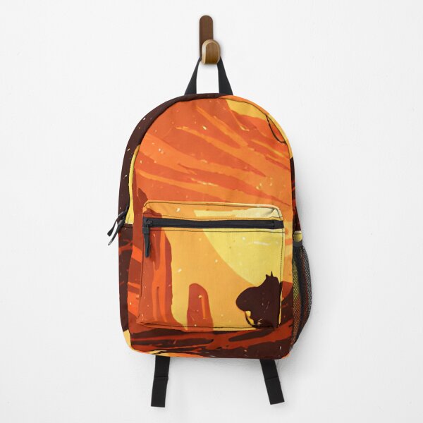 Item preview, Retro Sunset Desert Camel Rider Adventure Beyond designed and sold by DrawHandArt.