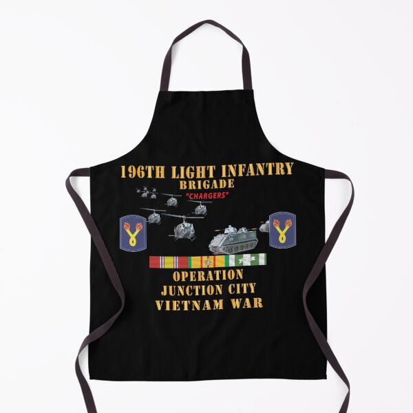 Item preview, Army - 196th Light Infantry Brigade - Operation Junction City, Air Asssault, APCs - SSI - VN SVC X 300 - Hat designed and sold by Military Insignia Products.