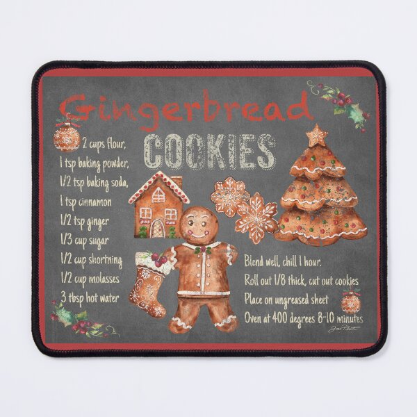 Item preview, Gingerbread Cookie Blackboard B designed and sold by Jean Plout.