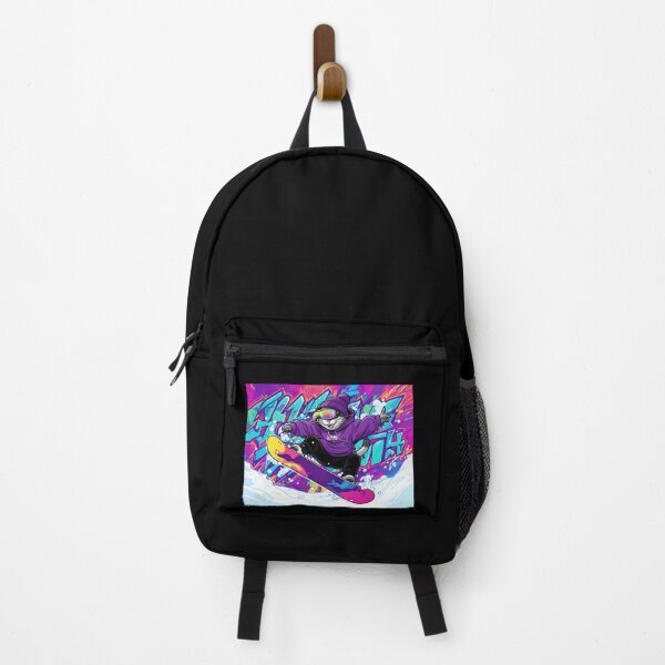 Item preview, Cat Snowboarding Streetwear Illustration designed and sold by Uglyandcute.
