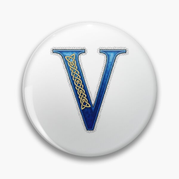 Item preview,  Golden Celtic Monogram Letter V(Custom Names Available - Contact Me) designed and sold by CelticSoulShop.