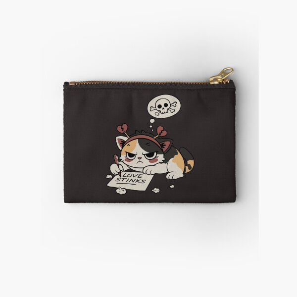 Item preview, Sarcastic kawaii cat anti valentine introvert designed and sold by kaszczyszko.