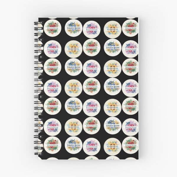 Item preview, Barakah Blooms Floral Sticker Set – Watercolor Flower Bundle designed and sold by D-Islamic.