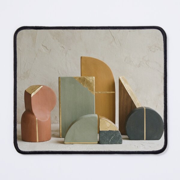 Item preview, Geometric shapes in muted earth designed and sold by Nov-ella.