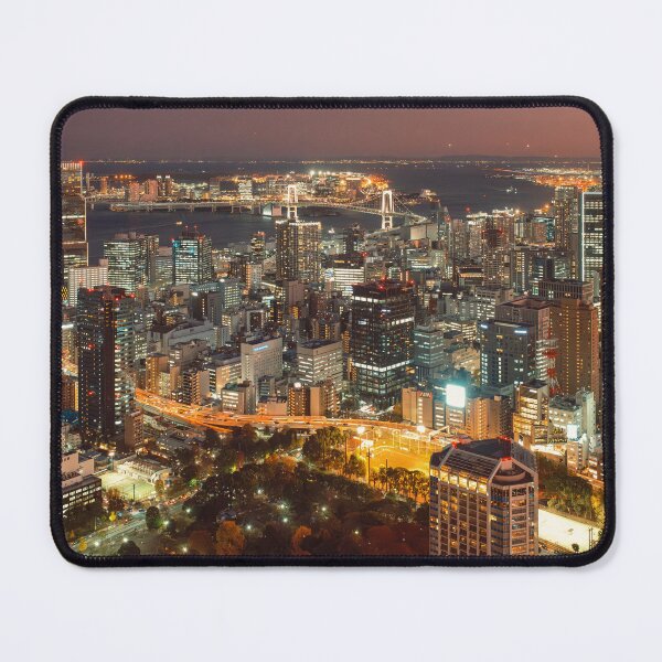 Item preview, Nightfall Over Tokyo Bay designed and sold by David Bowman.
