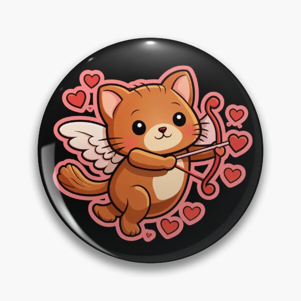 Item preview, cupid mouse funny gift for valentine`s day cute valentine`s day cupid cat designed and sold by zuzzelek44.