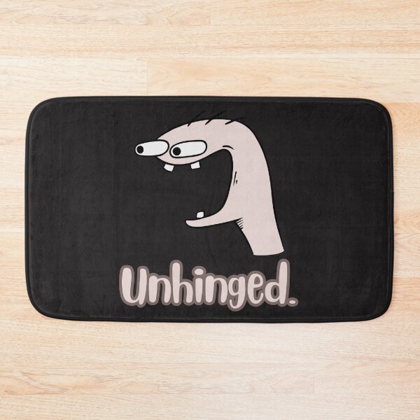 Item preview, Unhinged – Weird Funny Unhinged Humor Design designed and sold by hallwell.