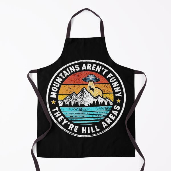 Item preview, Mountains aren't Funny They're Hill Areas designed and sold by gear-posters.