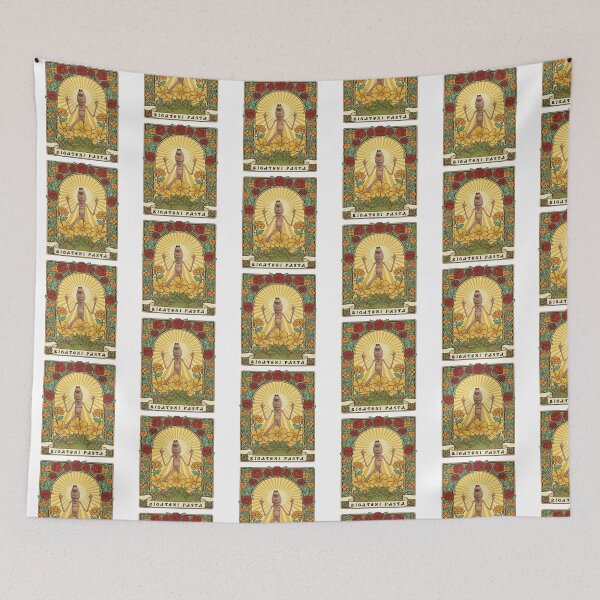 Item preview, Rigatoni Pasta Marcus the Worm Art Nouveau Style designed and sold by TeeARTHY.