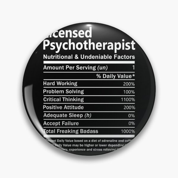 Item preview, Licensed Psychotherapist designed and sold by hzibfldecjq42.