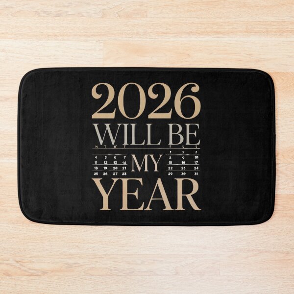Item preview, 2026 Will Be My Year | Calendar Quote Design designed and sold by PROPera-design.