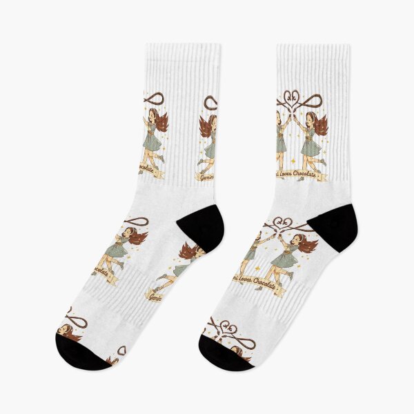 Item preview, Gemini Loves Chocolate – Vintage Zodiac Chocolate Lover Art designed and sold by FindYouByZ.
