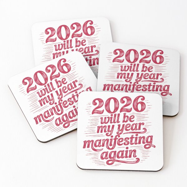 Item preview, 2026 Will Be My Year Manifesting Again Retro Typography designed and sold by PROPera-design.