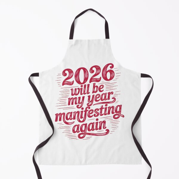 Item preview, 2026 Will Be My Year Manifesting Again Retro Typography designed and sold by PROPera-design.