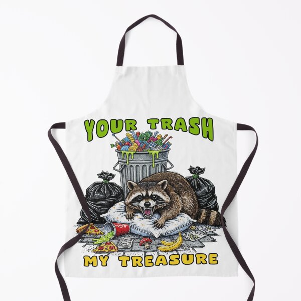 Item preview, Your Trash My Treasure Raccoon designed and sold by TeeARTHY.
