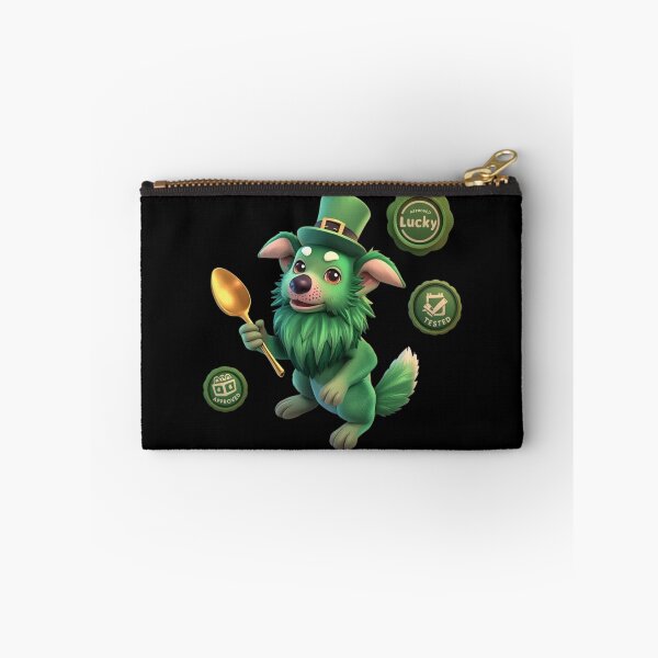 Item preview, Shamrock-Certified Dog Food Tester – St. Patrick’s 4D Art designed and sold by YourTrendyTees.