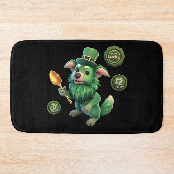 Item preview, Shamrock-Certified Dog Food Tester – St. Patrick’s 4D Art designed and sold by YourTrendyTees.