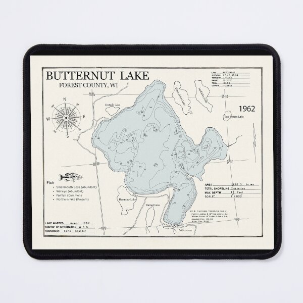 Item preview, Butternut Lake - Forest County WI  designed and sold by Jean Plout.