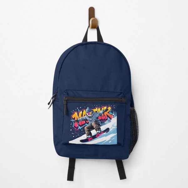 Item preview, Cat Snowboarding Streetwear Illustration designed and sold by Uglyandcute.