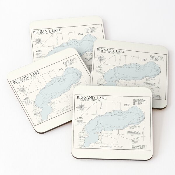 Item preview, Big Sand Lake -Vilas County WI  designed and sold by Jean Plout.