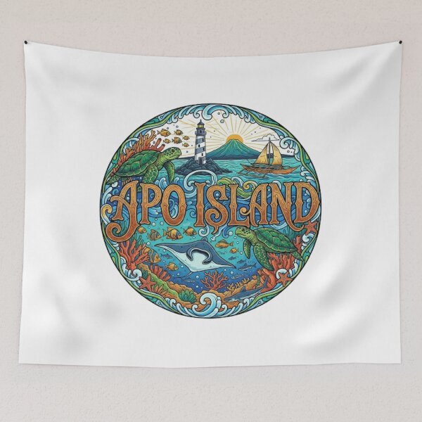 Item preview, APO ISLAND designed and sold by likbatonboot.