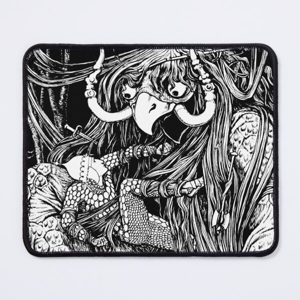 Item preview, The Demon With The Matted Hair - John Batten designed and sold by forgottenbeauty.