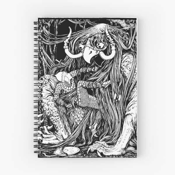 Item preview, The Demon With The Matted Hair - John Batten designed and sold by forgottenbeauty.