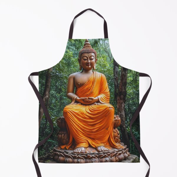 Aperçu de l'œuvre Forêt du calme : Le sanctuaire du Bouddha créée et vendue par ZenGrooves.