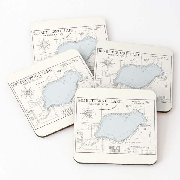 Item preview, Big Butternut Lake -Polk County WI  designed and sold by Jean Plout.