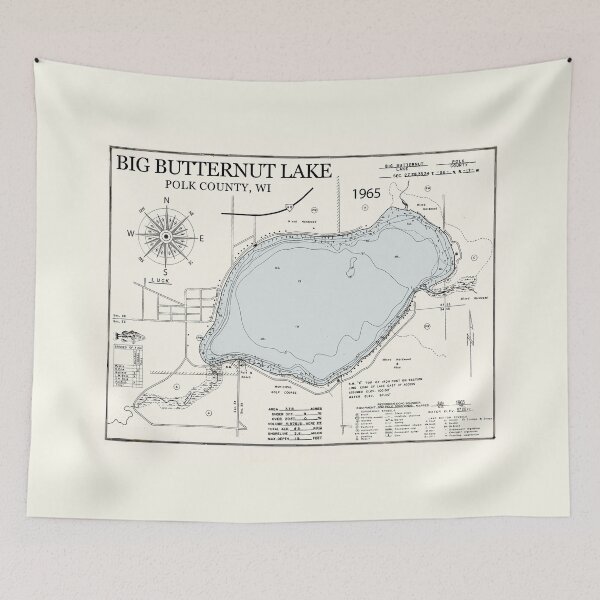Item preview, Big Butternut Lake -Polk County WI  designed and sold by Jean Plout.