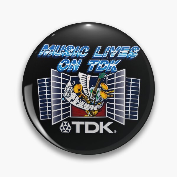 Item preview, TDK Music Lives On Retro T-Shirt – Vintage Cassette Tape & Audio Graphic Tee designed and sold by thudoando.