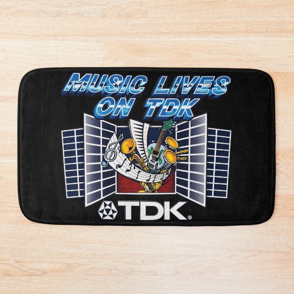 Item preview, TDK Music Lives On Retro T-Shirt – Vintage Cassette Tape & Audio Graphic Tee designed and sold by thudoando.