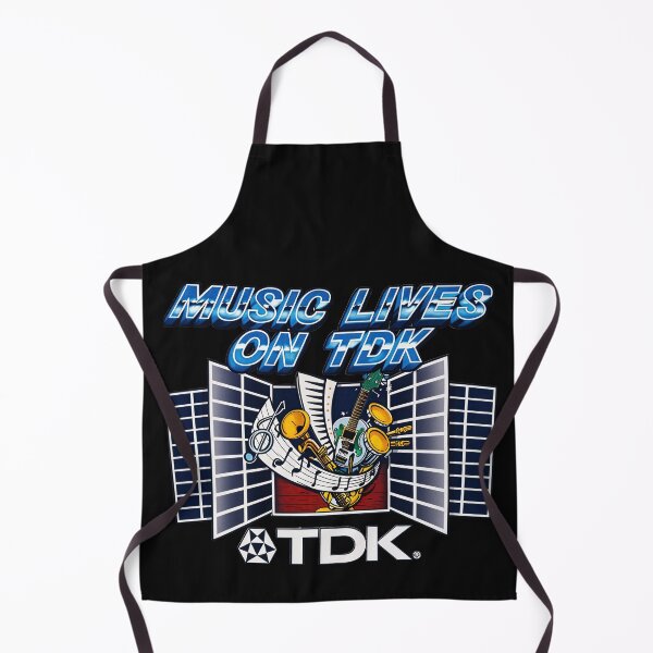 Item preview, TDK Music Lives On Retro T-Shirt – Vintage Cassette Tape & Audio Graphic Tee designed and sold by thudoando.