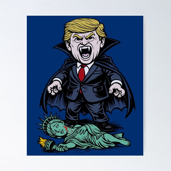 Item preview, America’s Vampire  designed and sold by Kate Miller Illustrator.