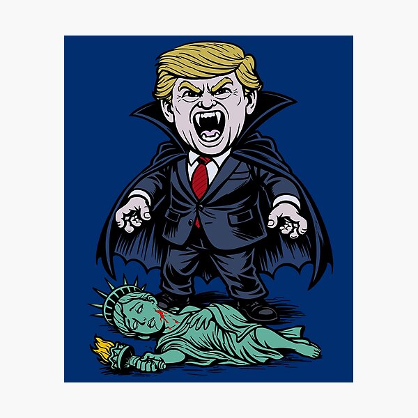 Item preview, America’s Vampire  designed and sold by Kate Miller Illustrator.
