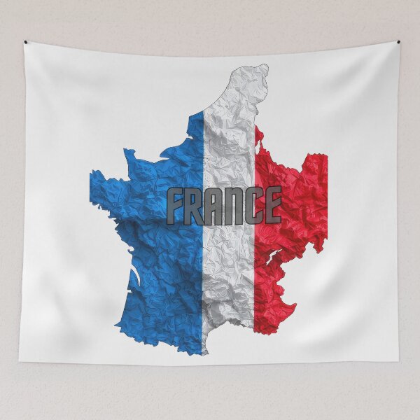 Item preview, france flag  designed and sold by RHINOHANDICRAFT.
