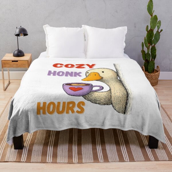 Item preview, Cozy Honk Hours Cute Goose Valentine's Love designed and sold by CleanDecor.