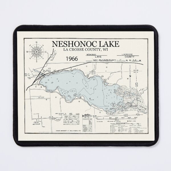 Item preview, Neshonoc Lake - La Crosse County WI designed and sold by Jean Plout.