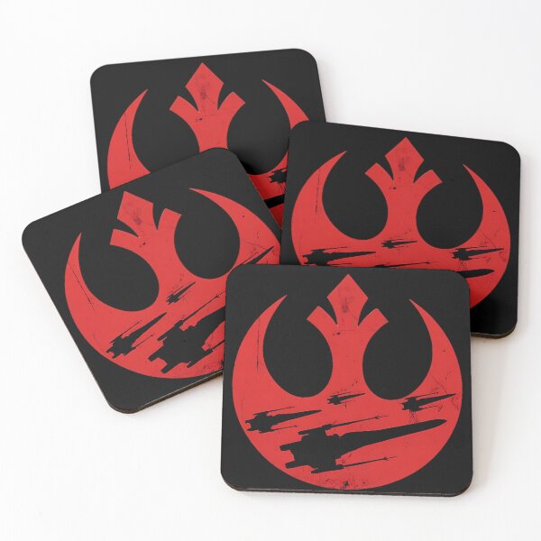 Item preview, Rebel Alliance logo with silhouettes designed and sold by Andruzito.
