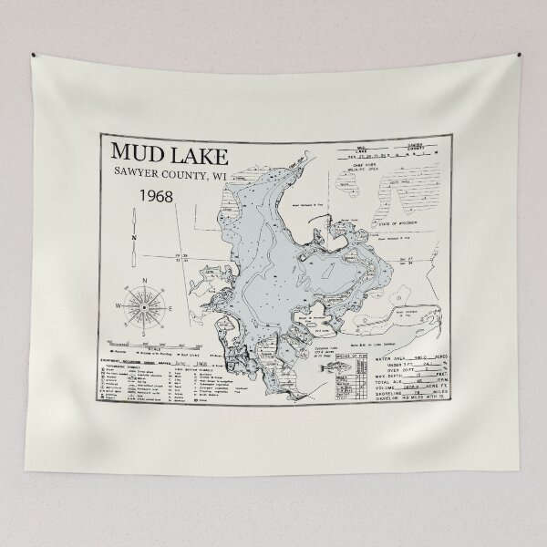 Item preview, Mud Lake - Sawyer County WI  designed and sold by Jean Plout.