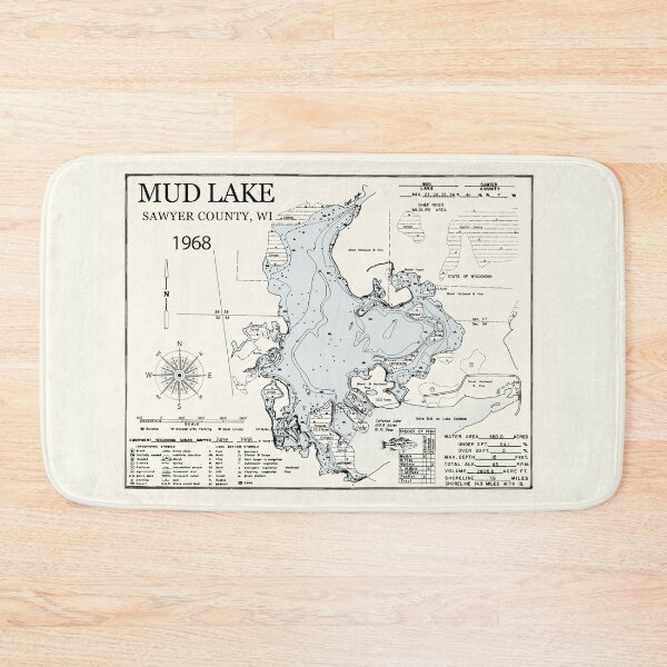 Item preview, Mud Lake - Sawyer County WI  designed and sold by Jean Plout.