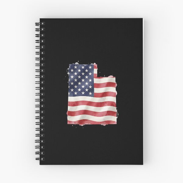 Item preview, Utah Stars & Stripes State Silhouette – Distressed Americana designed and sold by Paper Drip.