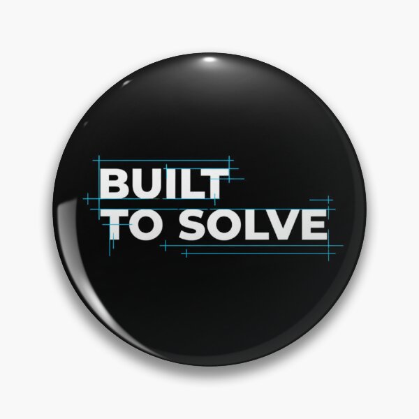 Item preview, Built To Solve – Engineer Mindset Quote Design designed and sold by oblexwear.