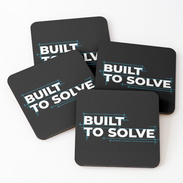 Item preview, Built To Solve – Engineer Mindset Quote Design designed and sold by oblexwear.