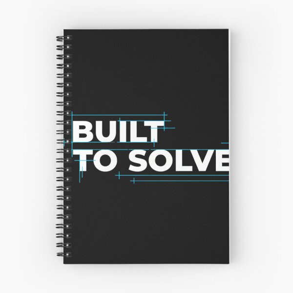 Item preview, Built To Solve – Engineer Mindset Quote Design designed and sold by oblexwear.