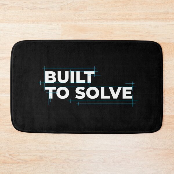 Item preview, Built To Solve – Engineer Mindset Quote Design designed and sold by oblexwear.