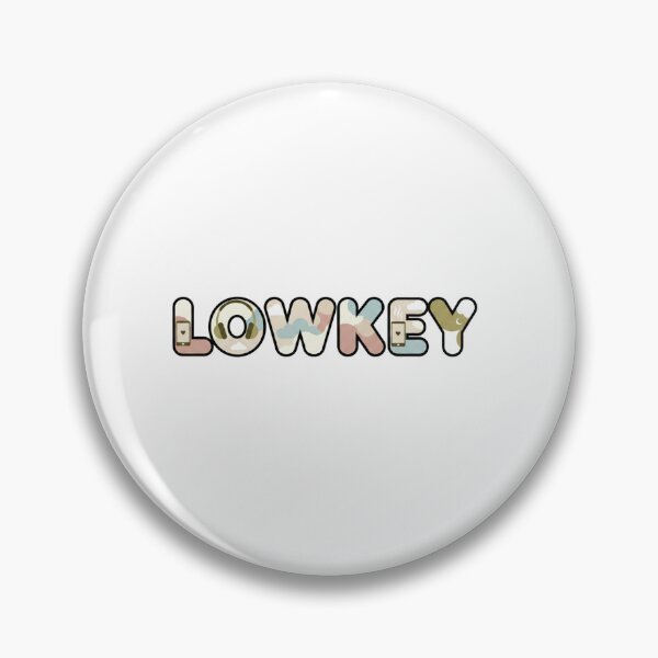 Item preview, LOWKEY – Chill Energy Sticker designed and sold by Imaginarium of Chaos falcon88 .