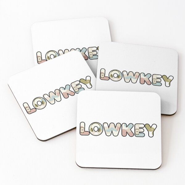 Item preview, LOWKEY – Chill Energy Sticker designed and sold by Imaginarium of Chaos falcon88 .