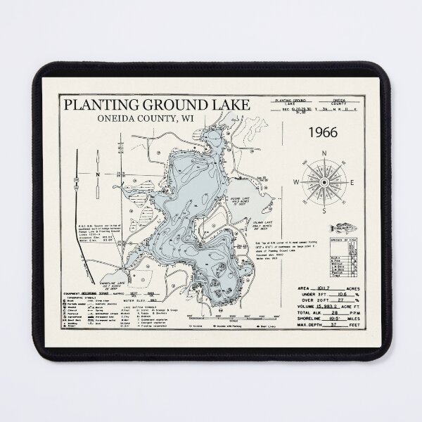 Item preview, Planting Ground Lake - Oneida County WI designed and sold by Jean Plout.