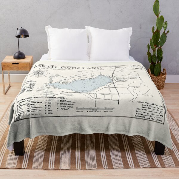 Item preview, North Twin Lake - Polk County WI designed and sold by Jean Plout.